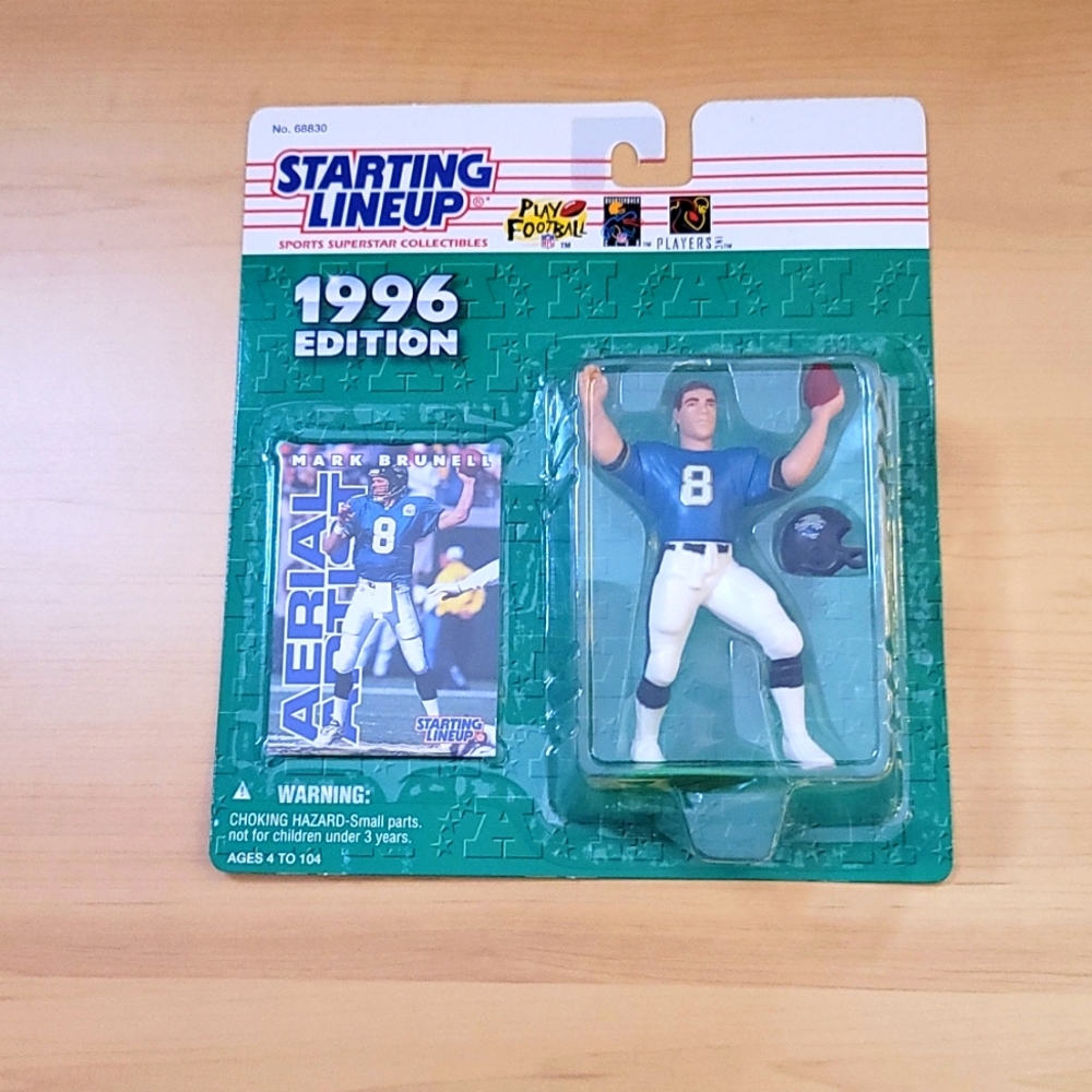 NFL Mark Brunell Starting Lineup Football 1996 Edition Brand New